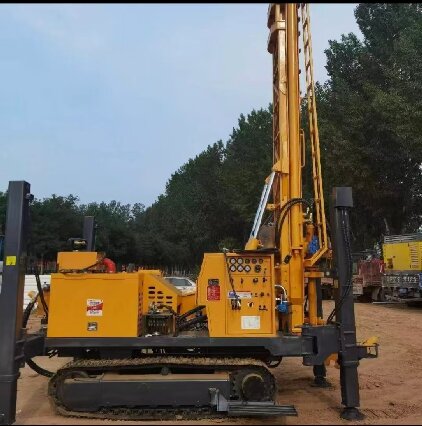 镜湖区岩石井施工